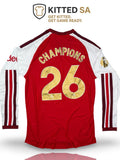Arsenal 2026/27 Champions Home Long Sleeve Player Edition Kit
