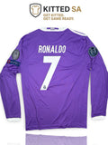 Real Madrid 2016/17 Ronaldo Away Champions League Final Kit