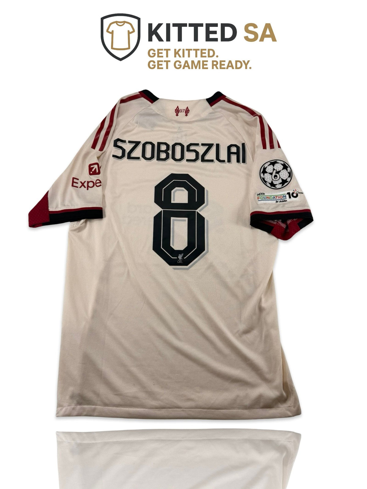 Liverpool 2025/26 Szoboszlai Away Player Edition Kit