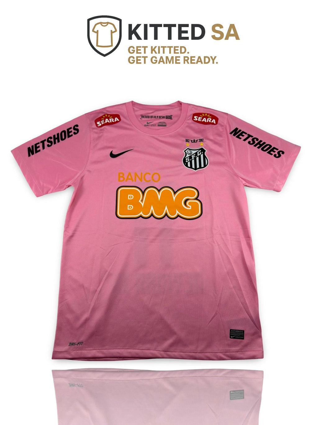 Santos FC 2012/13 Neymar Jr Pink Special Edition Kit