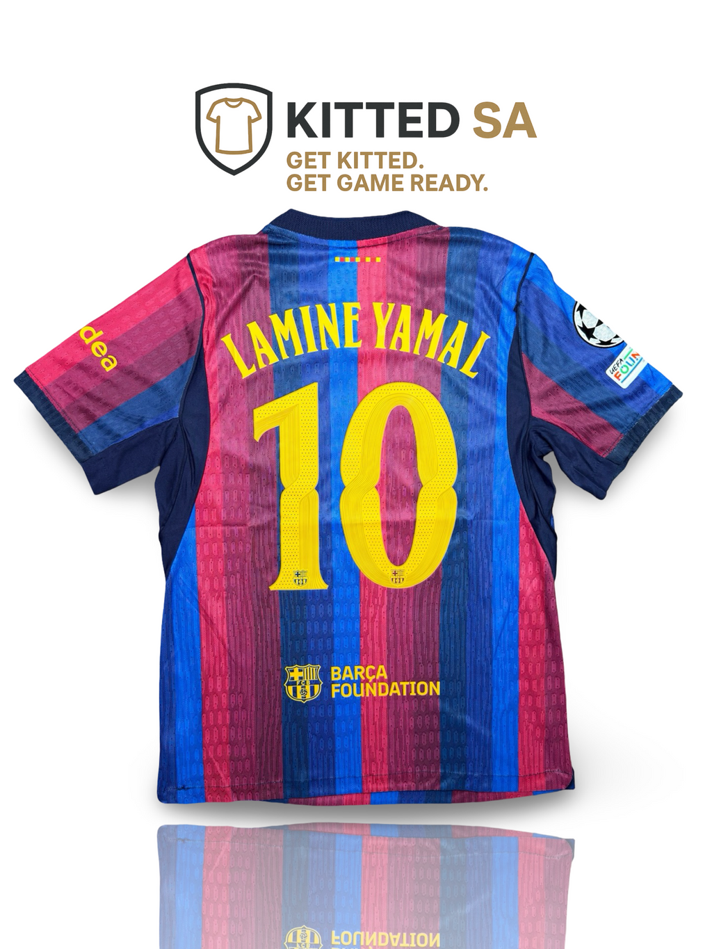 Barcelona 2026/27 Lamine Yamal Home Kit