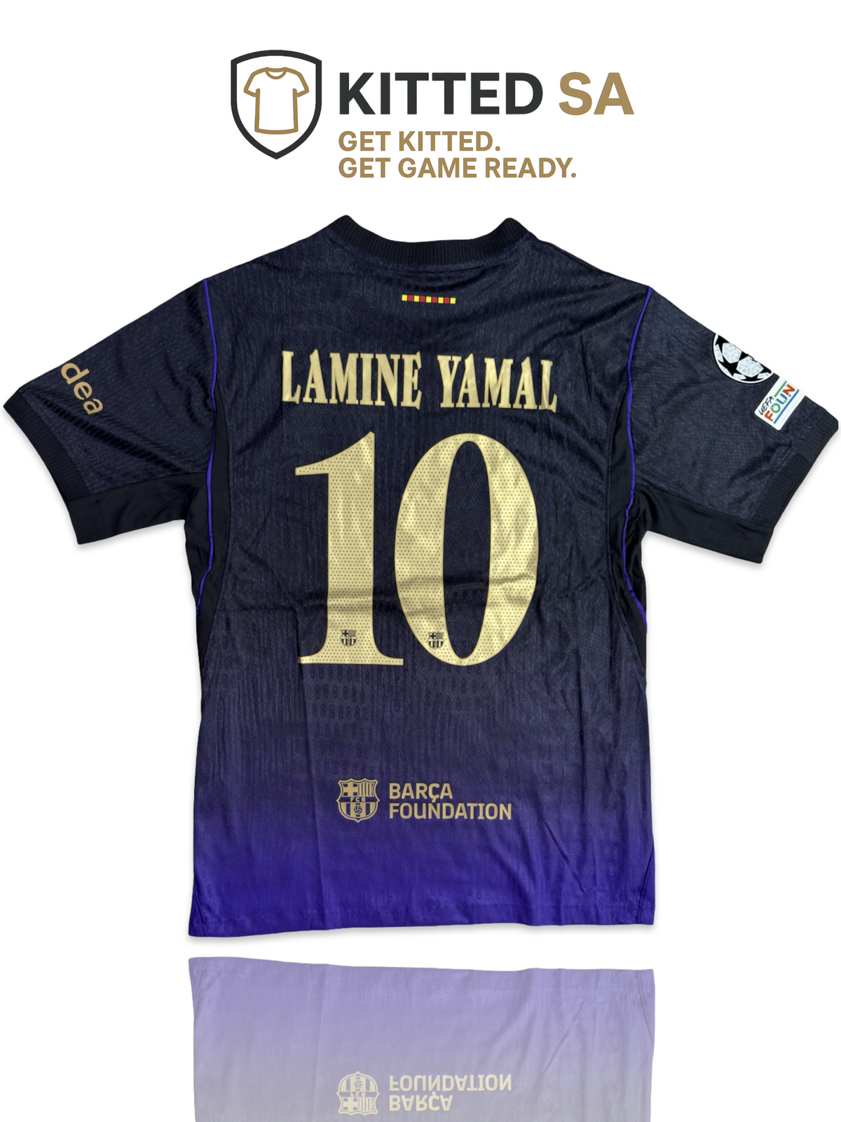 FC Barcelona 2026/27 Lamine Yamal Away Player Edition Kit