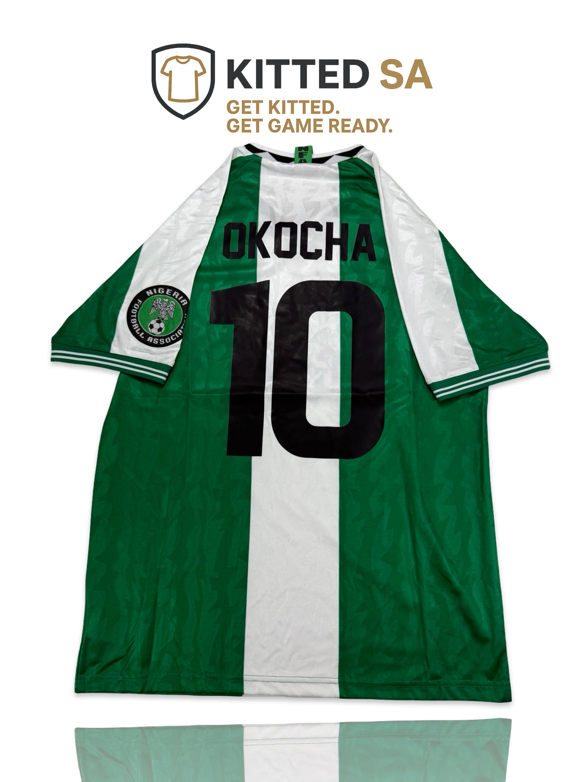 Nigeria 1996 Okocha Home Kit