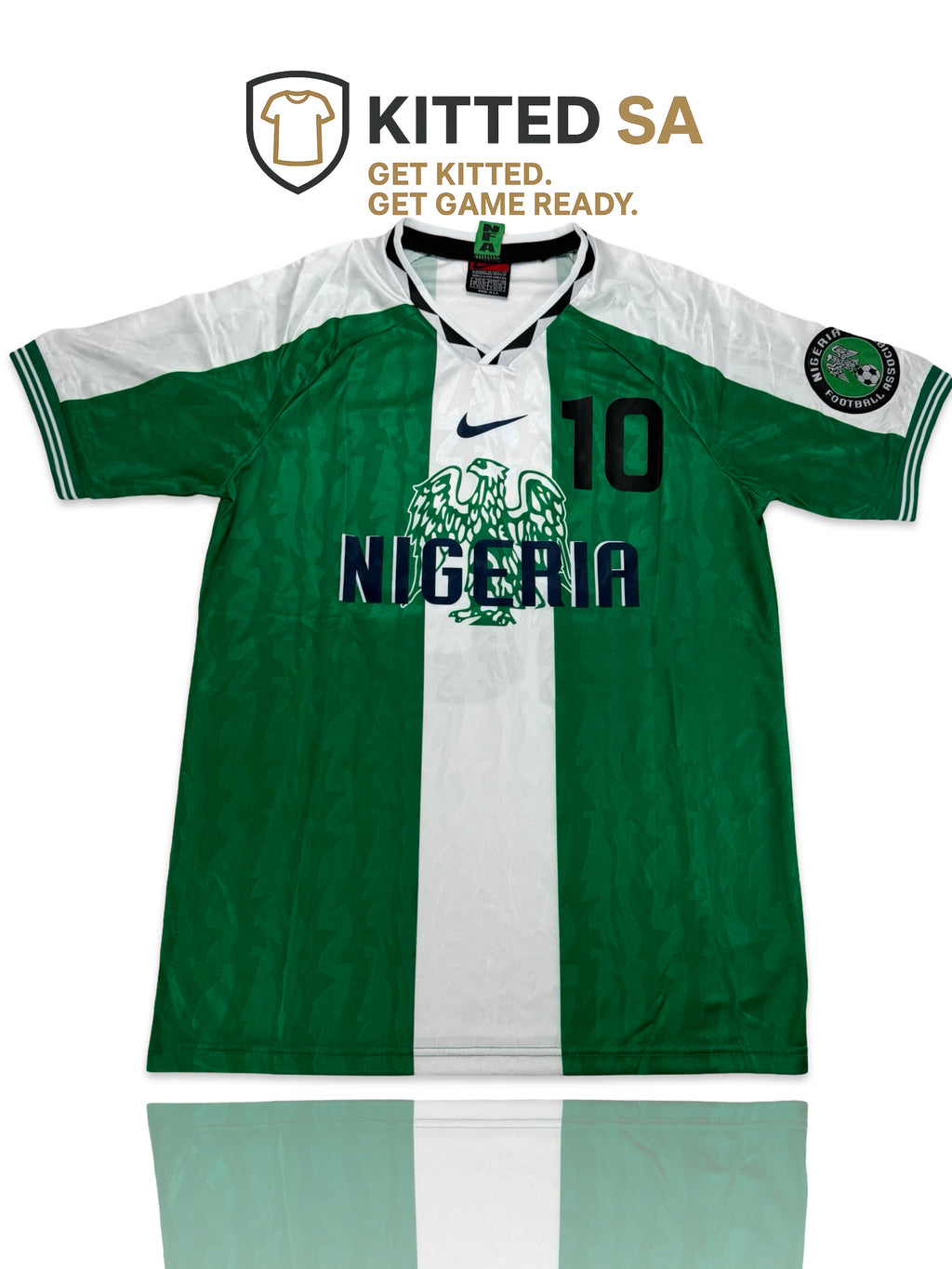 Nigeria 1996 Okocha Home Kit