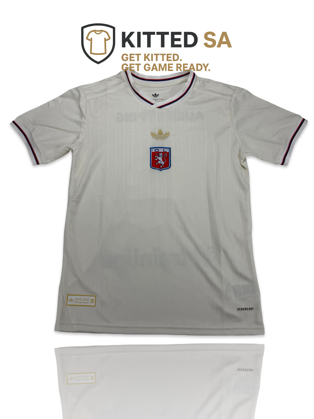 Olympique Lyon 2025 Lacazette 75th Anniversary Kit
