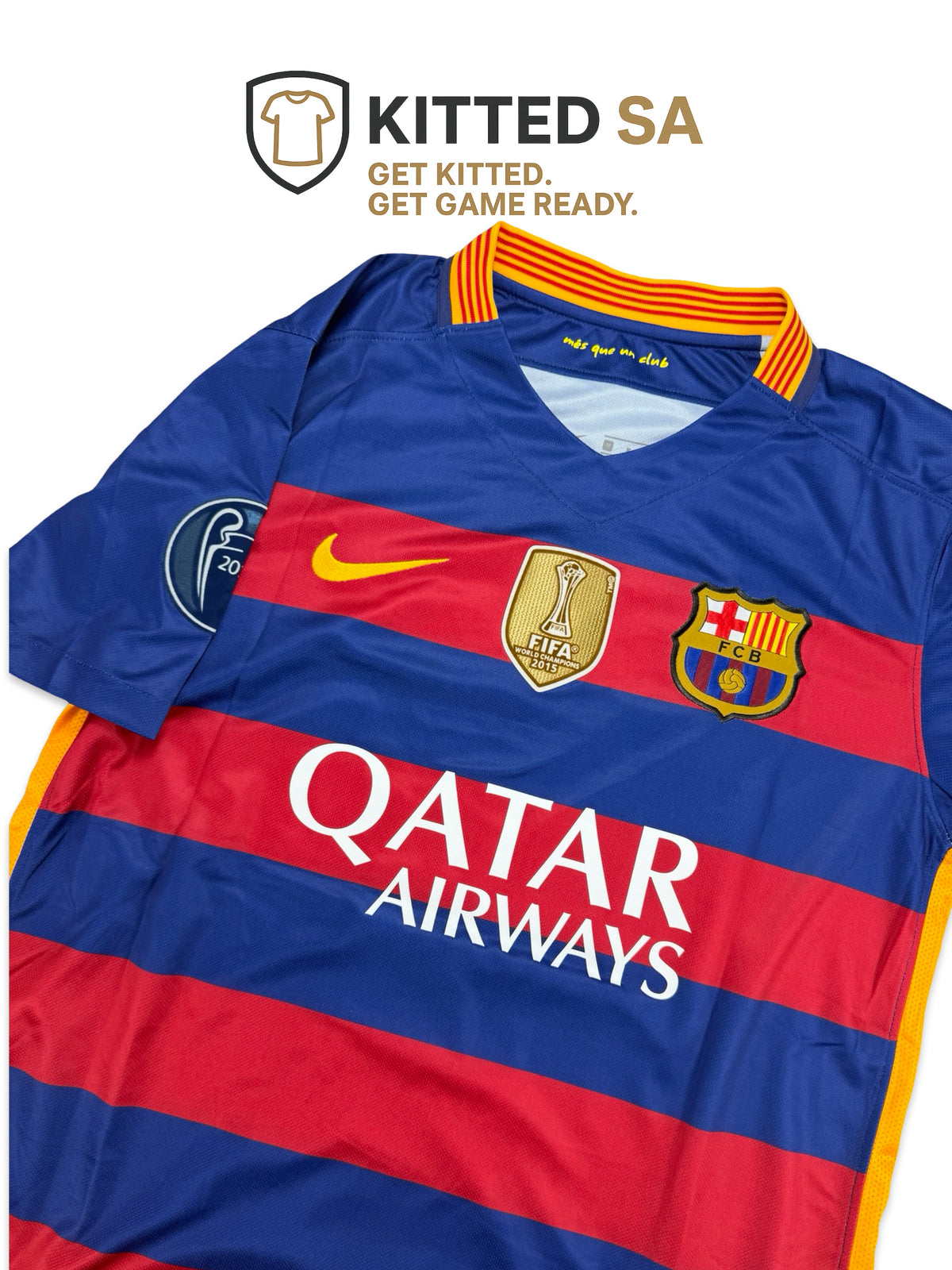 Barcelona 2015/16 Sergio Busquets Home Kit