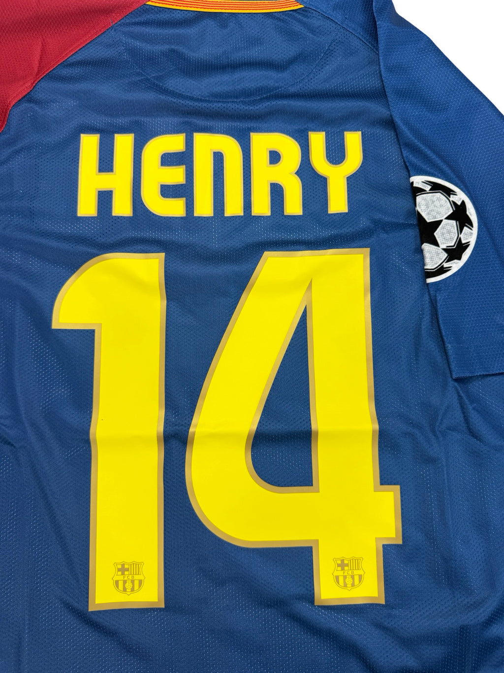 Barcelona 2008/09 Henry Champions League Final Kit