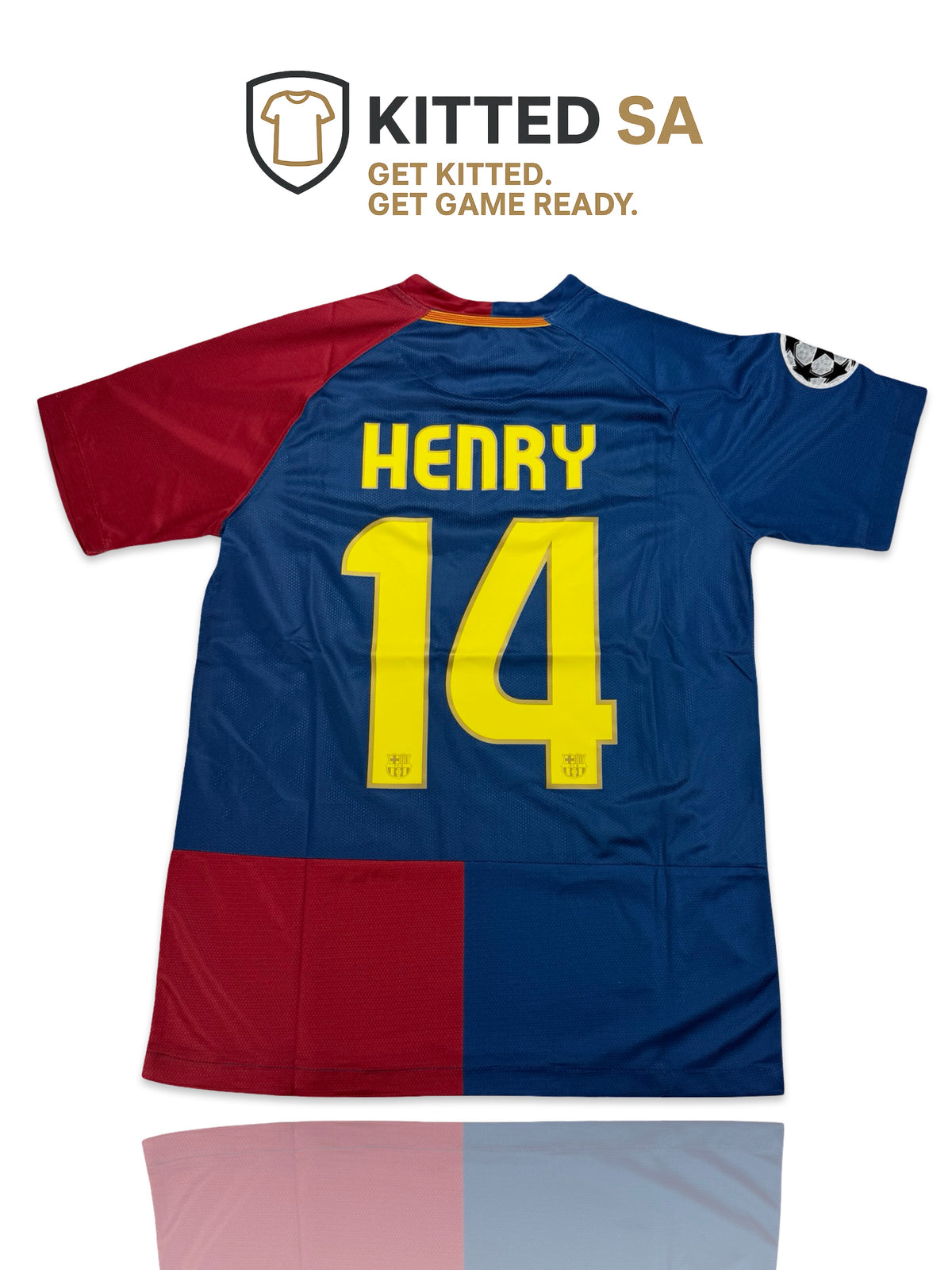 Barcelona 2008/09 Henry Champions League Final Kit