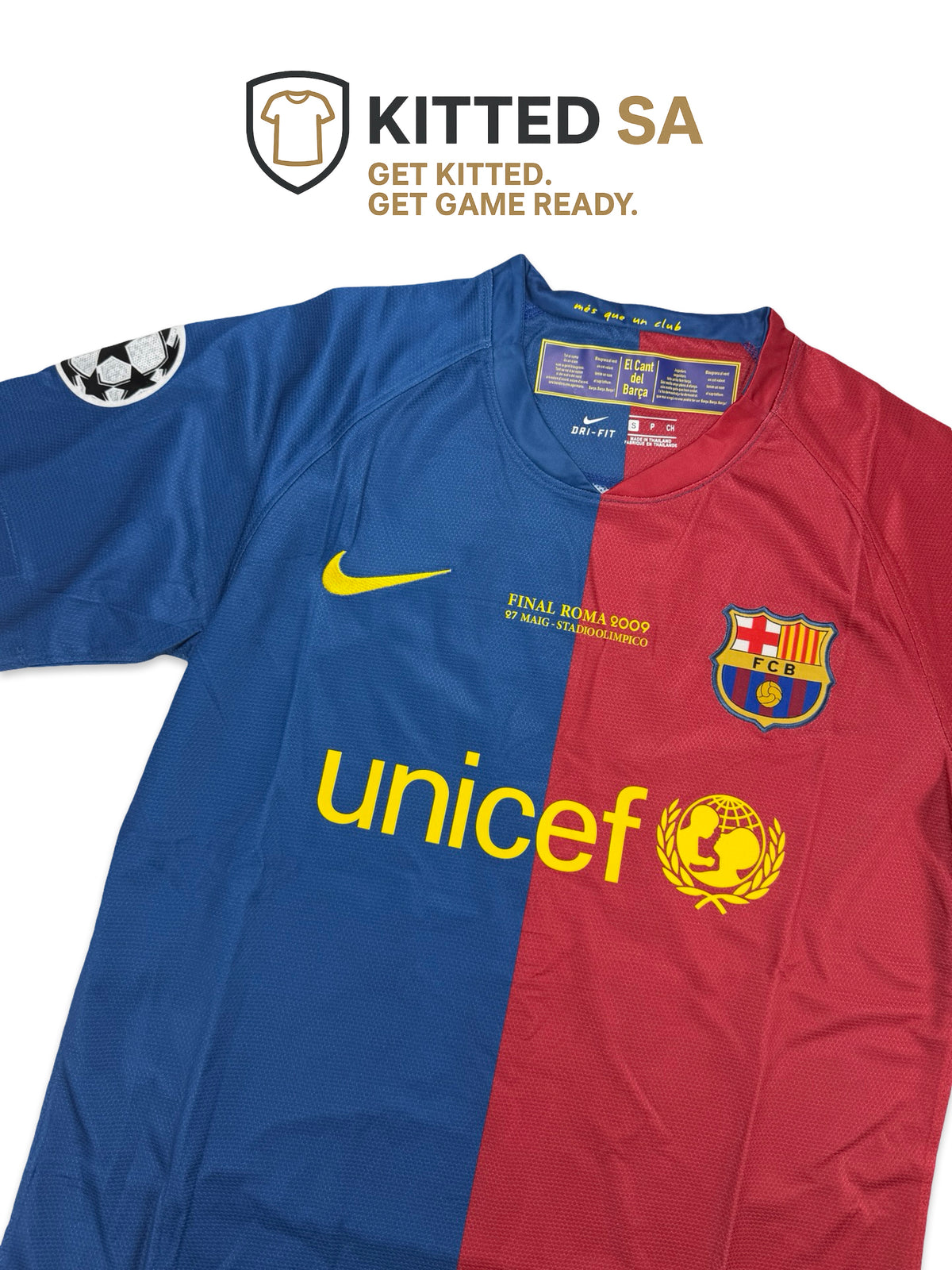 Barcelona 2008/09 Henry Champions League Final Kit