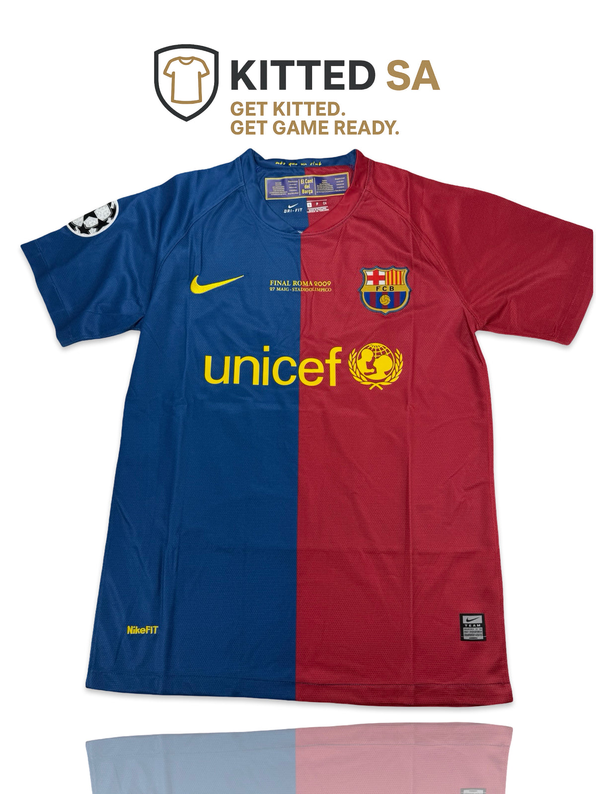 Barcelona 2008/09 Henry Champions League Final Kit