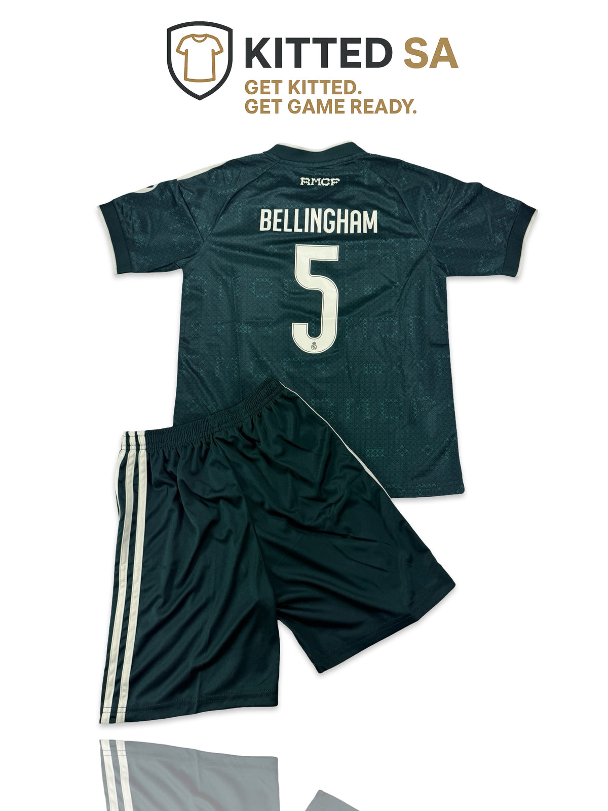 Real Madrid 2026/27 Bellingham Away Kids Kit with Shorts & Socks