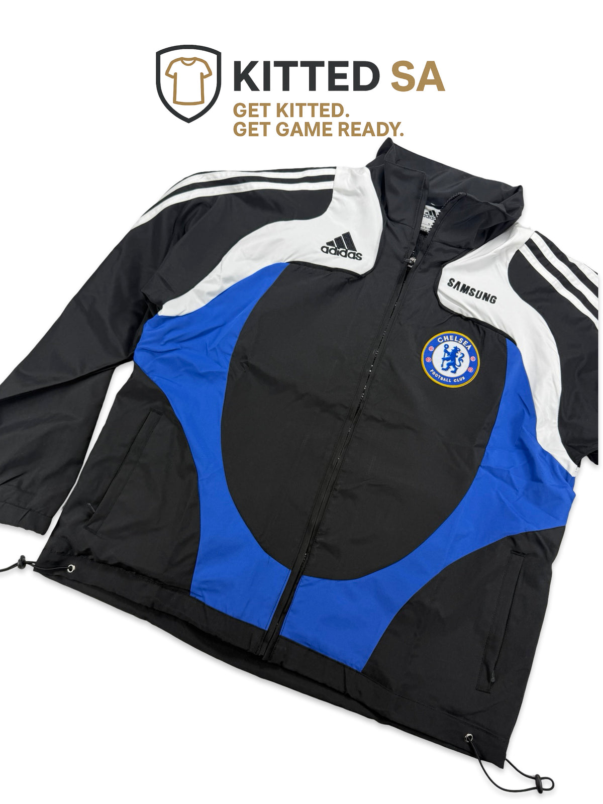 Chelsea adidas Samsung Retro Windbreaker
