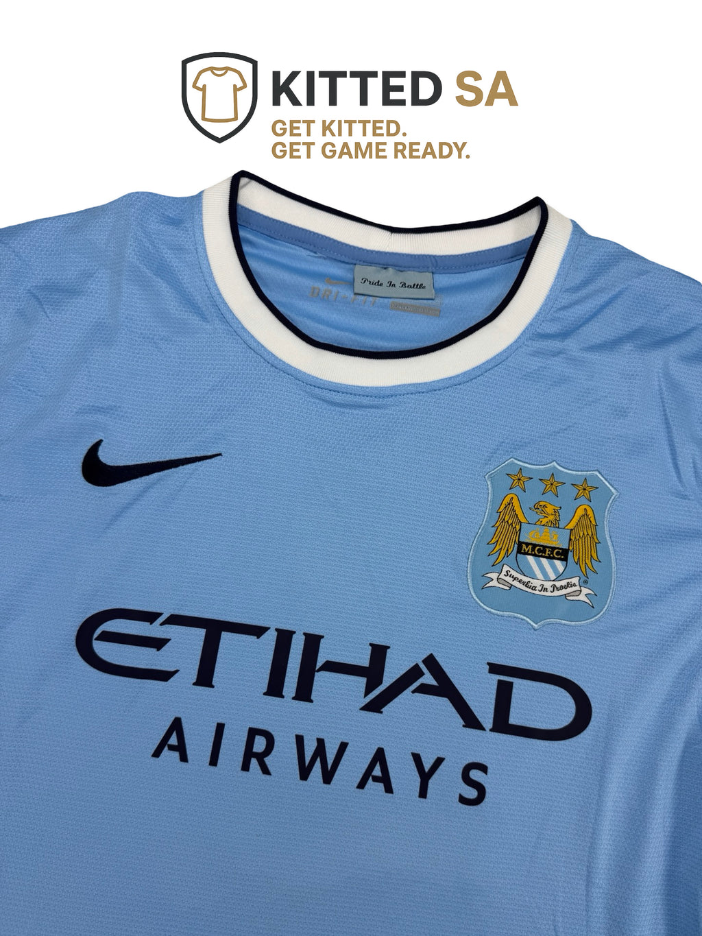 Manchester City 2013/14 Kompany Home Kit