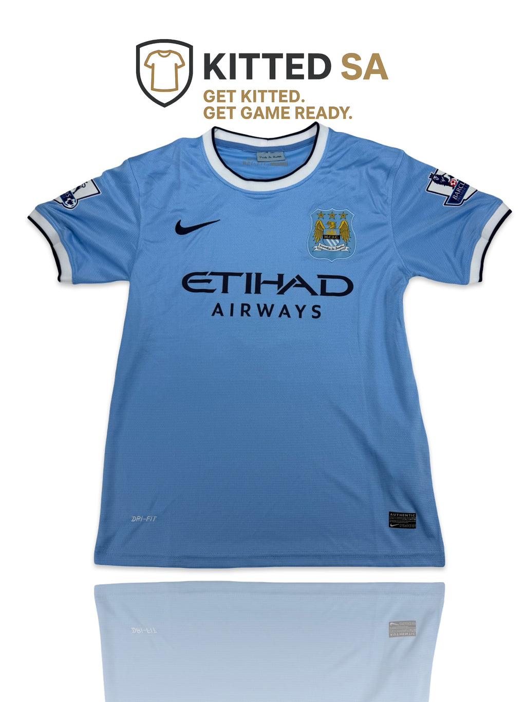 Manchester City 2013/14 Kompany Home Kit