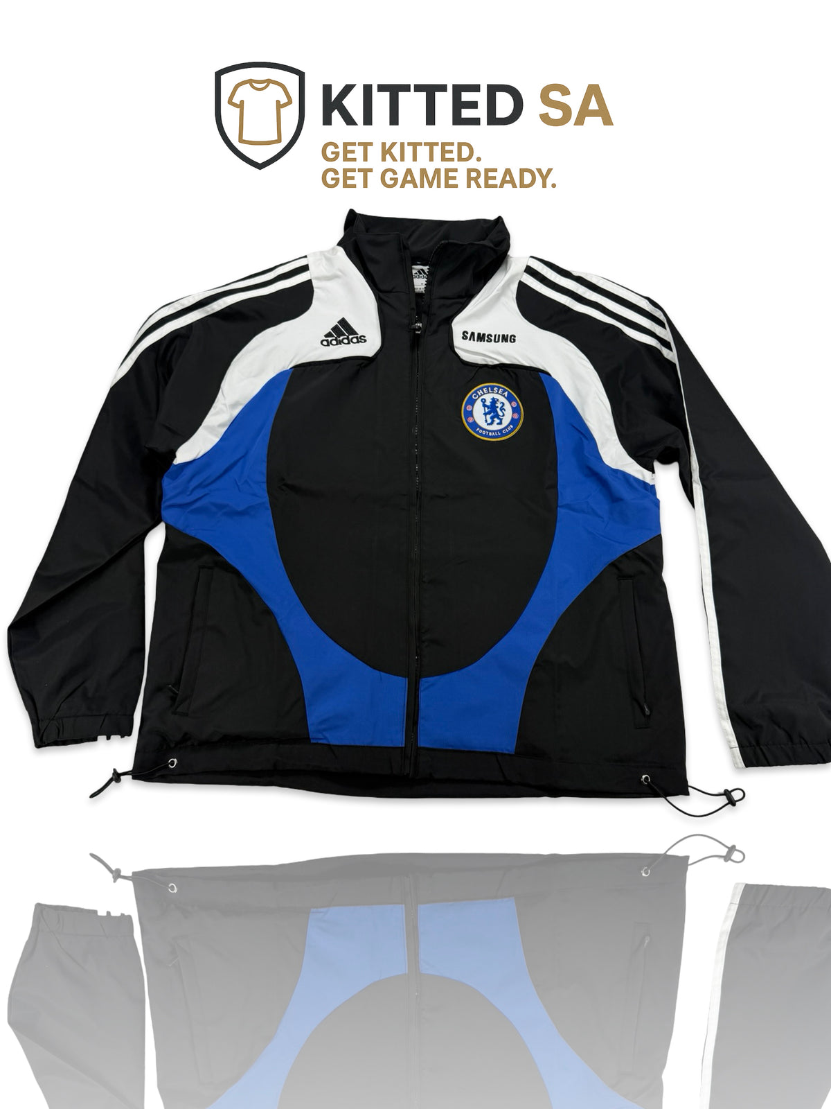 Chelsea adidas Samsung Retro Windbreaker