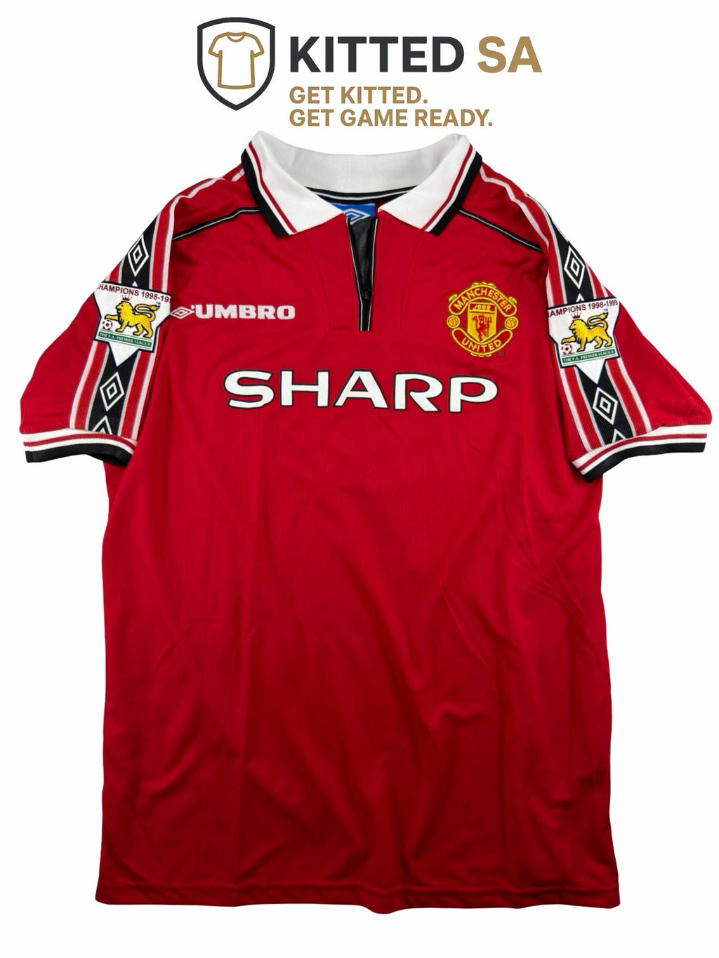 Manchester United 1998/99 Beckham Home Kit