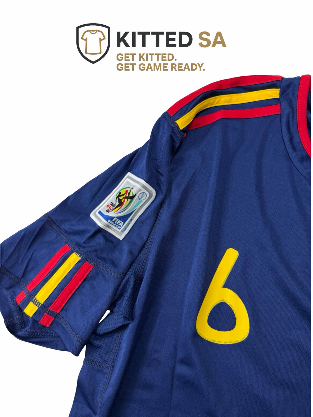 Spain 2010 Iniesta World Cup Final Away Kit