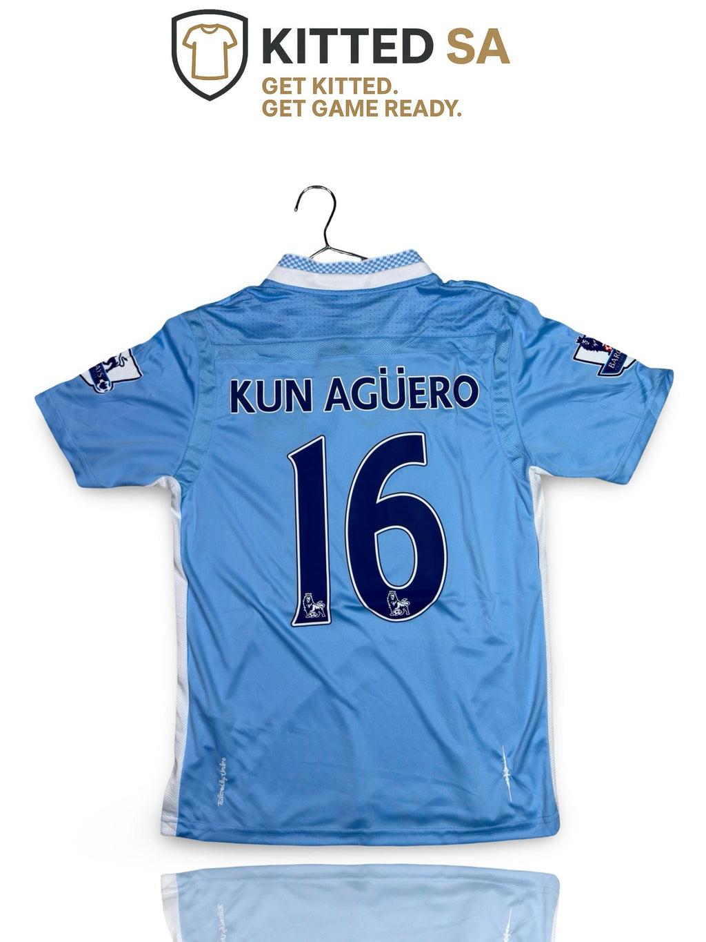 Manchester City 11/12 Sergio Agüero Home Kit