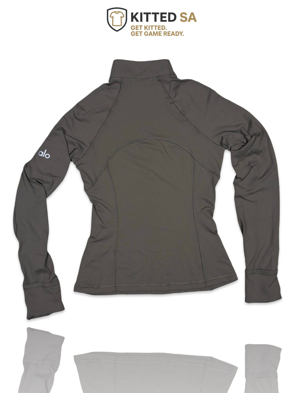 Alo Performance ½ Zip – Olive Grey