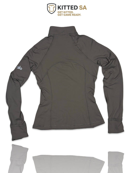 Alo Performance ½ Zip – Olive Grey