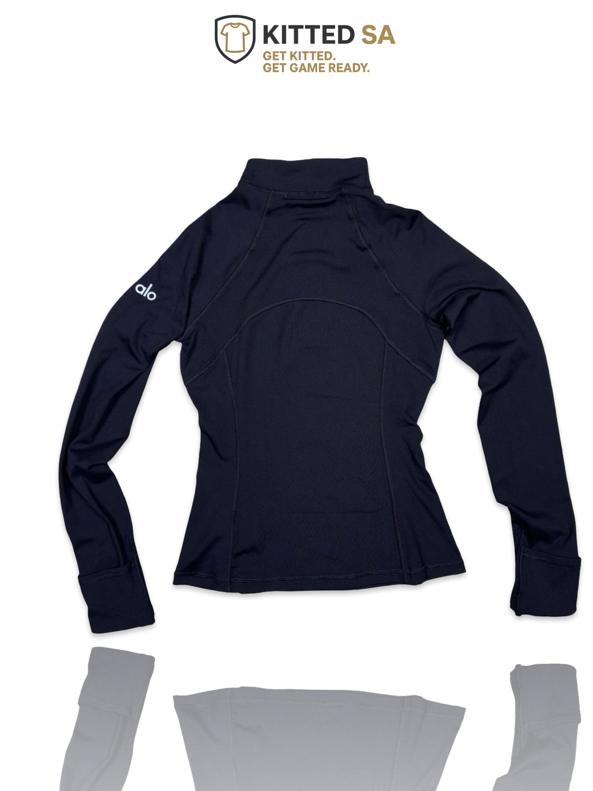 Alo Performance ½ Zip – Midnight Black