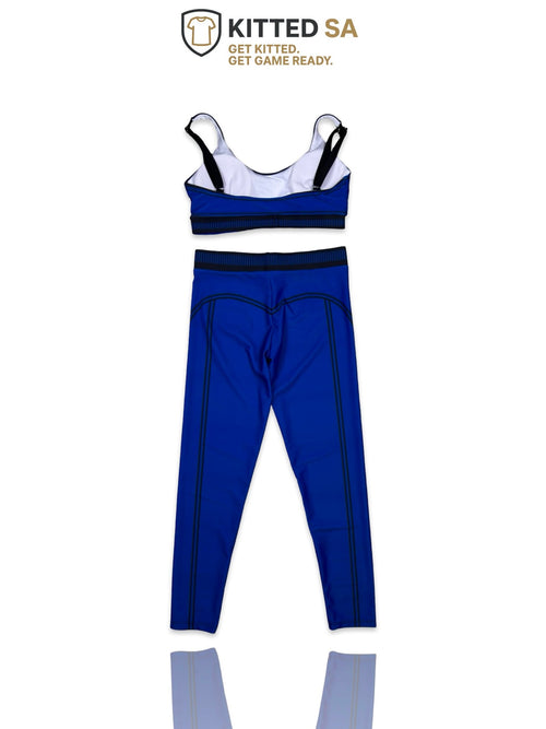 Alo Performance Set – Electric Blue Contrast