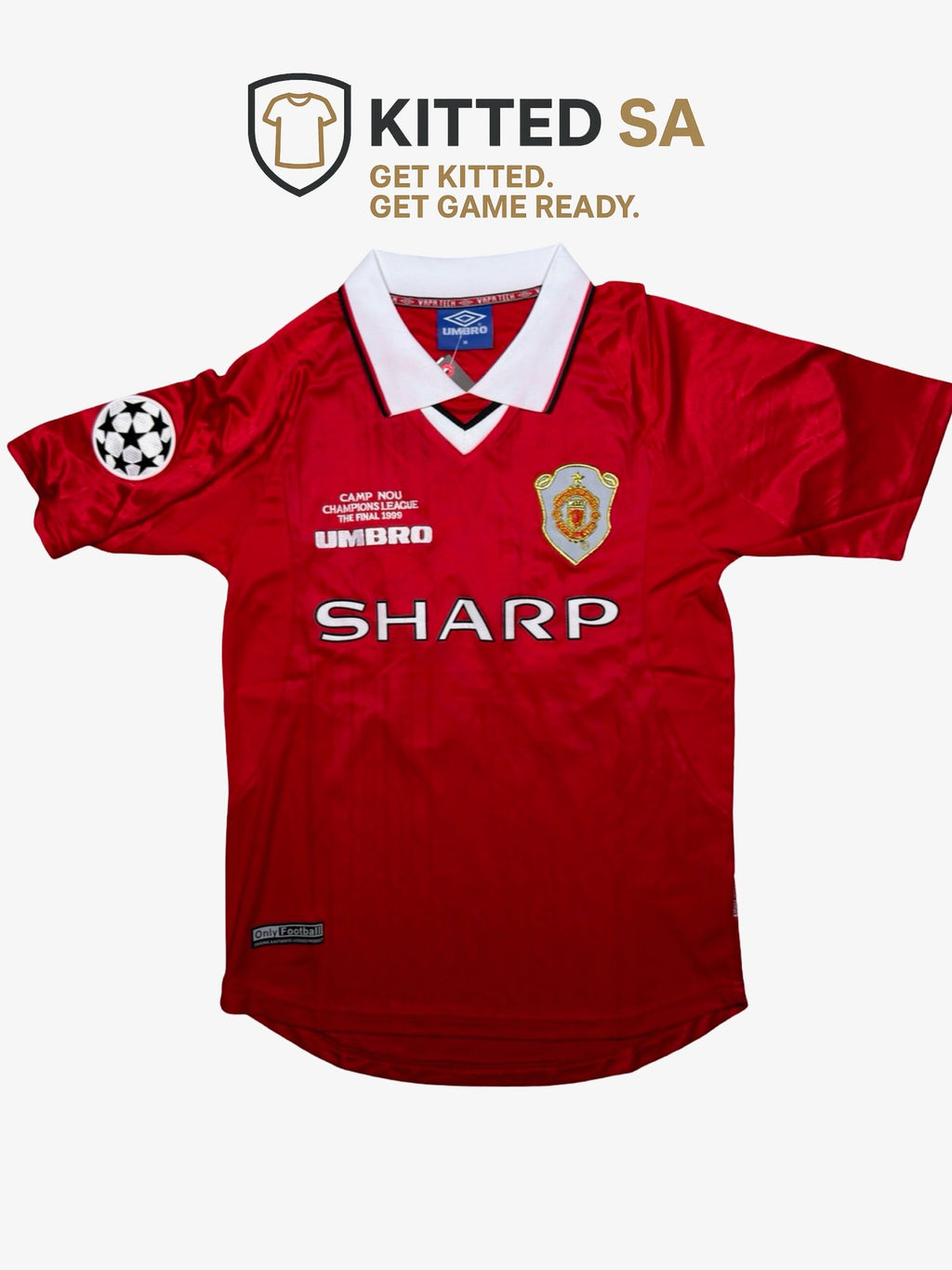 Manchester United 98/99 Cole Champions League Final Kit