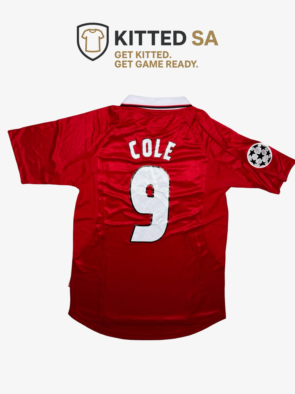 Manchester United 98/99 Cole Champions League Final Kit