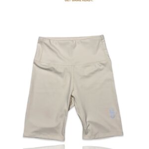 Alo High-Waist Biker Shorts – Sand Beige