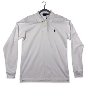 Ralph Lauren Polo Golfer Long Sleeve White