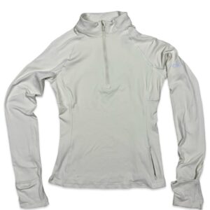 Alo Performance ½ Zip – Soft Stone