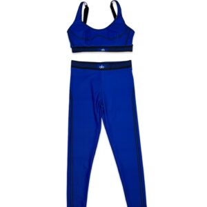 Alo Performance Set – Electric Blue Contrast