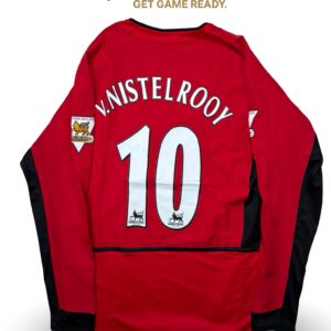 Manchester United 02/03 Van Nistelrooy Long Sleeve Home Kit