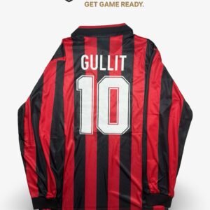 AC Milan 89/90 Gullit Home Long Sleeve Kit