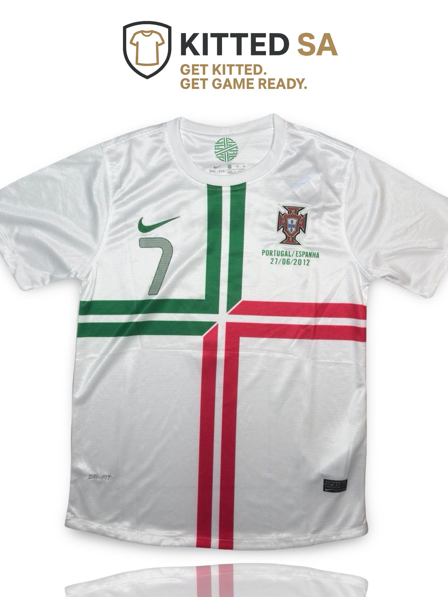 KITTED SA Portugal 2012 Ronaldo EURO Semi-Final Kit Portugal 2012 Ronaldo EURO Semi-Final Kit