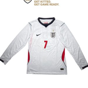 KITTED SA England 2026 Saka Home Long Sleeve Player Edition Kit