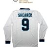England 1996 Shearer Long Sleeve Home Kit