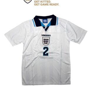 England 1996 Gary Neville Home Kit