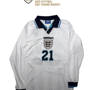 England 1996 Fowler Home Long Sleeve Kit