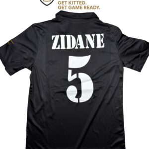 Real Madrid 04/05 Zidane Black Away Kit