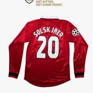 Manchester United 98/99 Solskjær Champions League Final Long Sleeve Kit