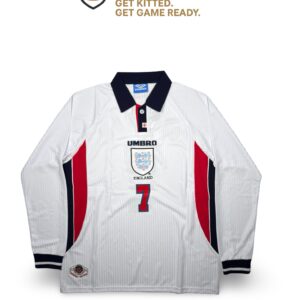 England 1998 Beckham World Cup Home Kit