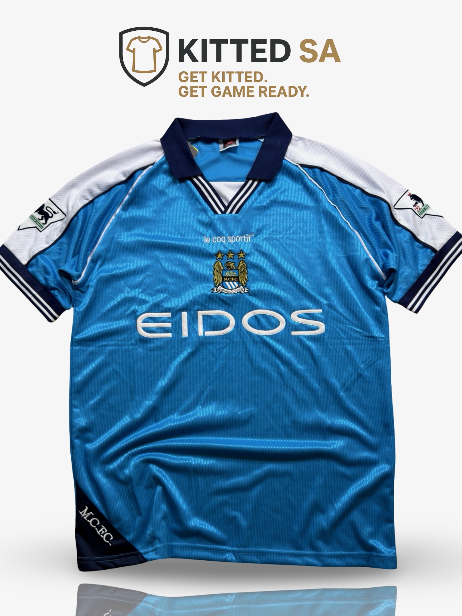 KITTED SA *Manchester City 1999/01 Home Kit*