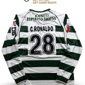 Sporting Lisbon 2001/03 Cristiano Ronaldo Long Sleeve Kit