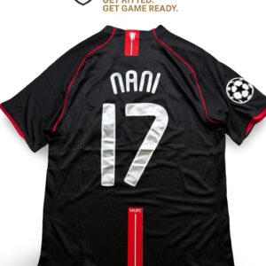 Manchester United 2007/08 Nan Black Away Kit