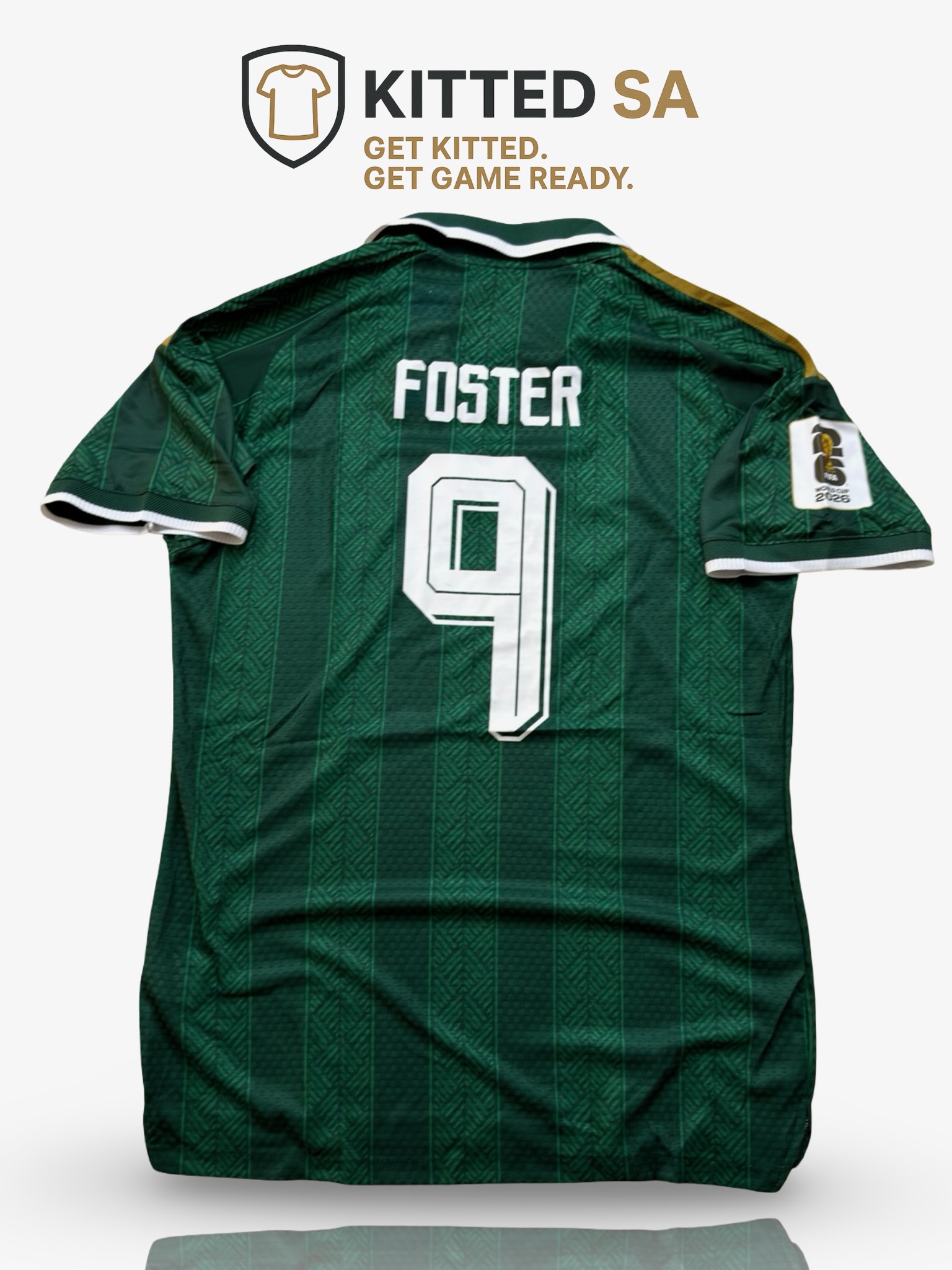 KITTED SA *South Africa 2026 Foster Away World Cup Player Edition Kit*