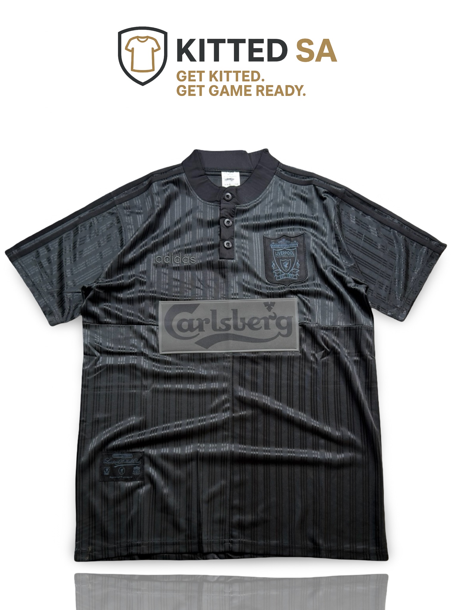 KITTED SA *Liverpool 1995/96 Blackout Kit*
