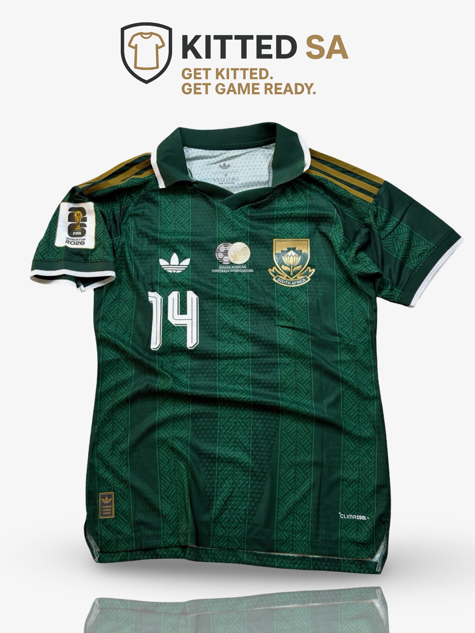 KITTED SA *South Africa 2026 Mbokazi Away World Cup Player Edition Kit*