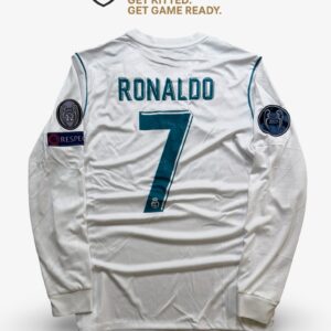 Real Madrid 2018 Ronaldo Final Long Sleeve Kit