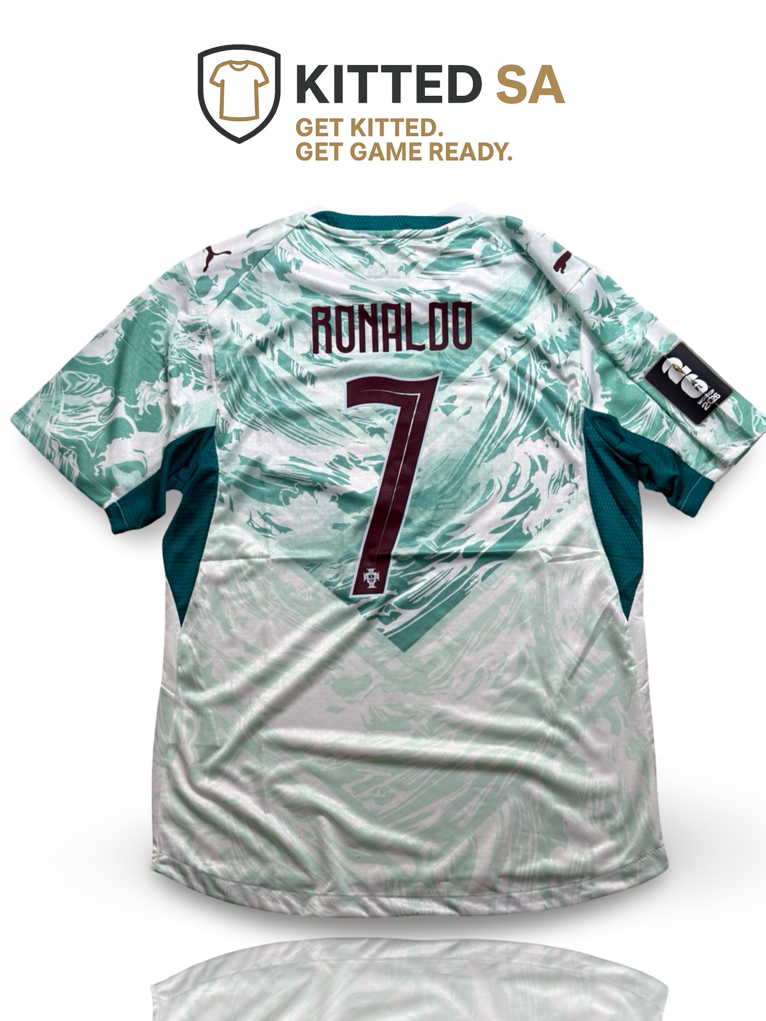 KITTED SA *Portugal 2026 Ronaldo Away World Cup Player Edition Kit*